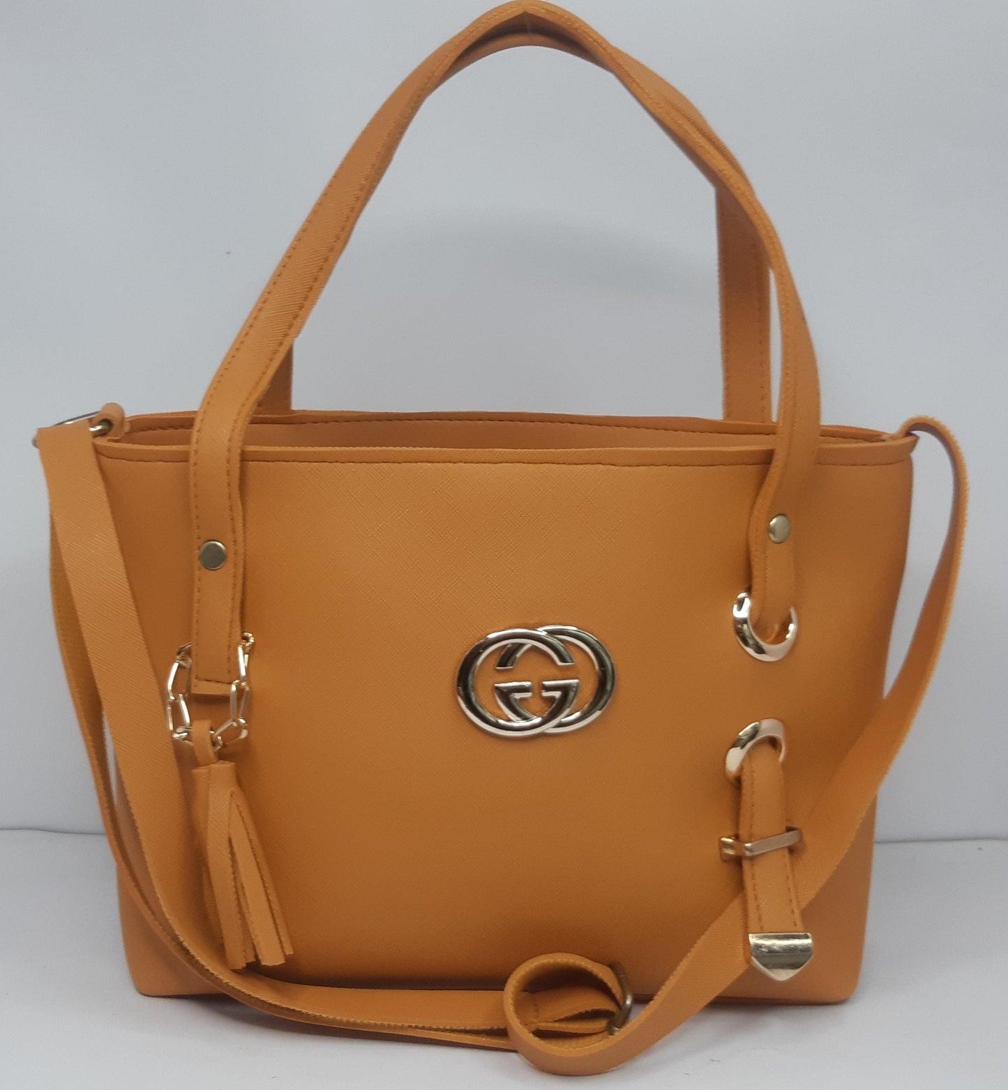 Mustard Yellow Elegance Tote Bag Wolvegaze.store