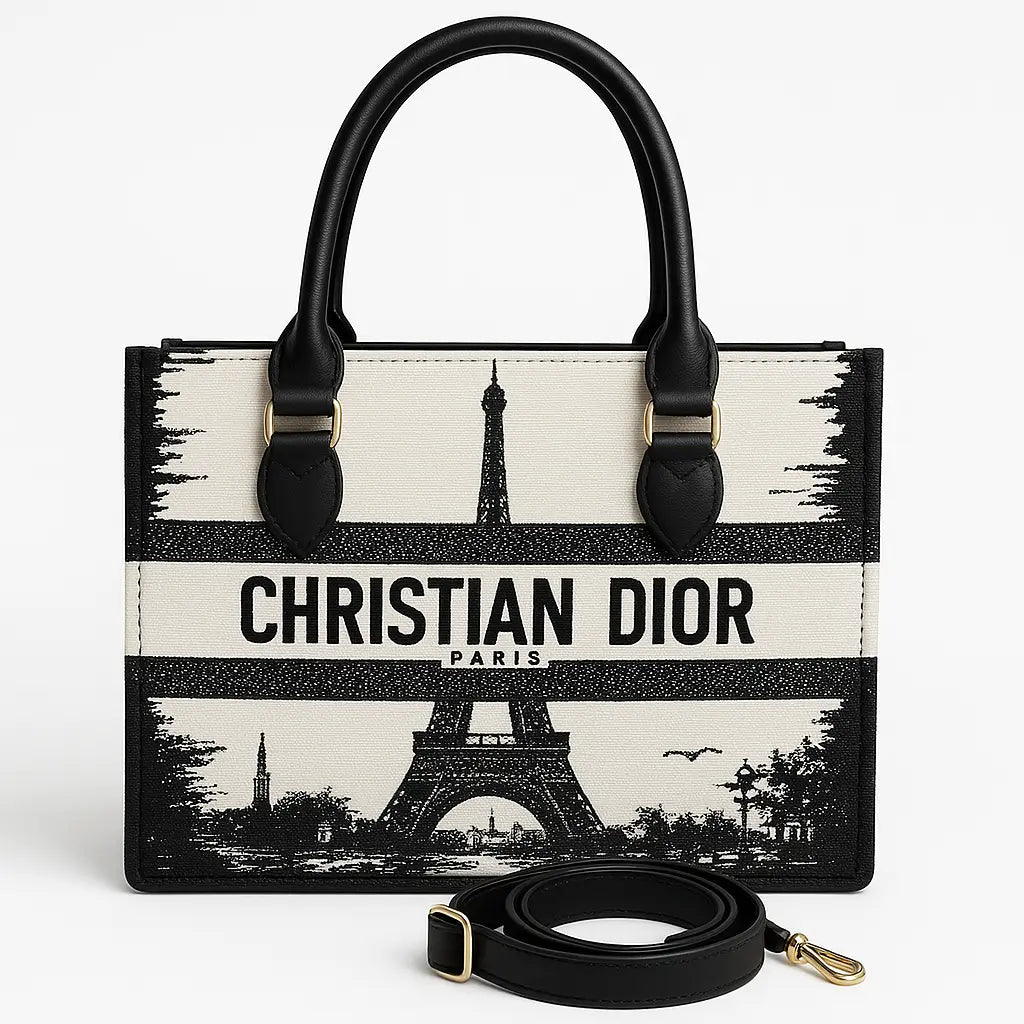Christian Dior Eiffel Elegance Tote Bag Wolvegaze.store