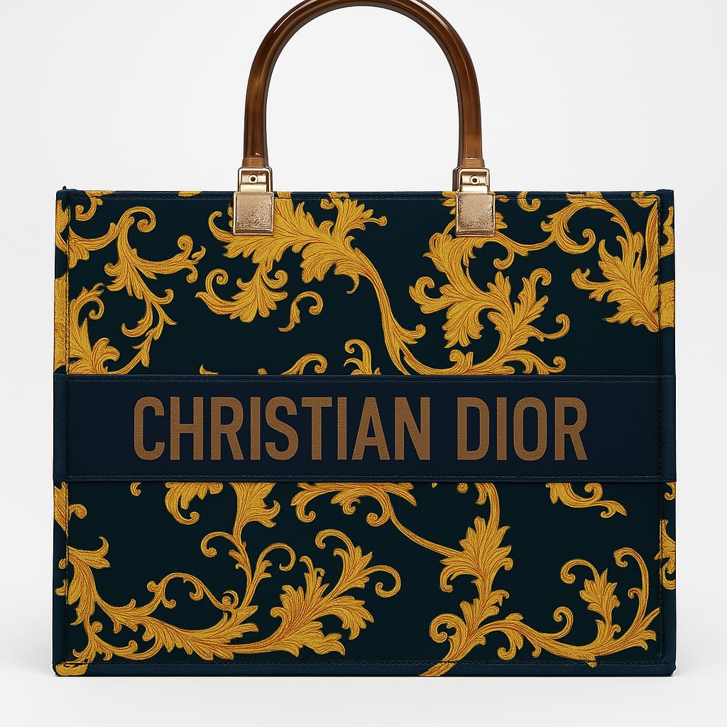 Christian Dior Regal Elegance Tote Bag