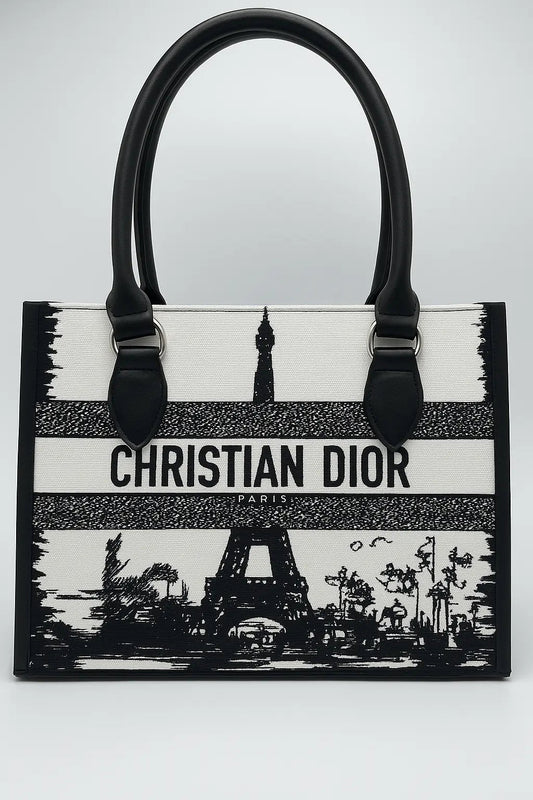 Christian Dior Eiffel Elegance Tote Bag Wolvegaze.store